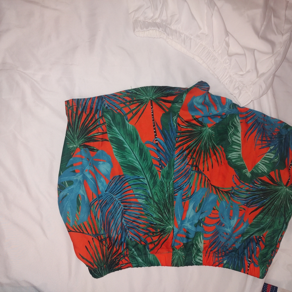 Tropical Print Women's Dress